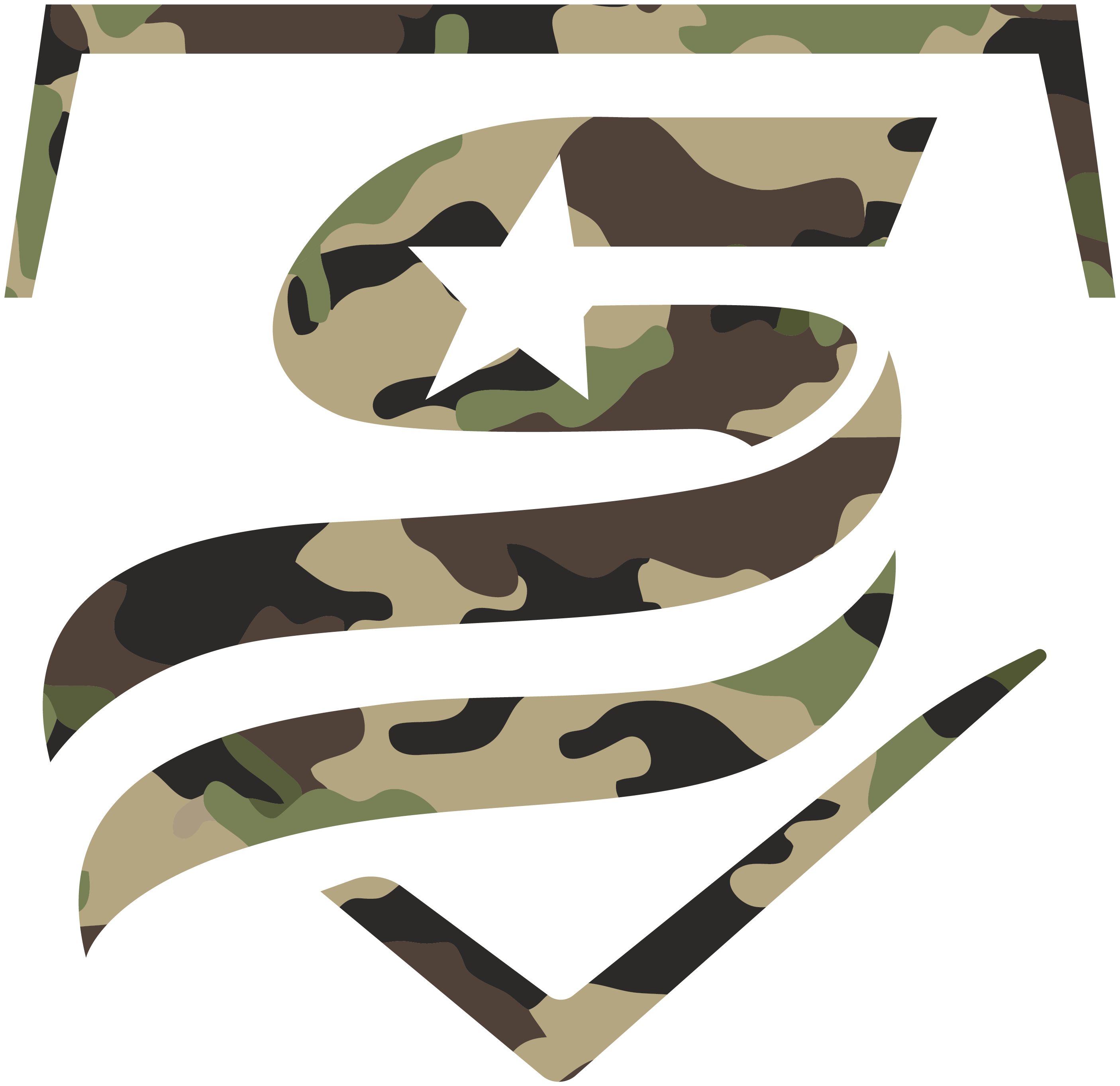 USSSA Army Camo Dri-Fit Crew Neck