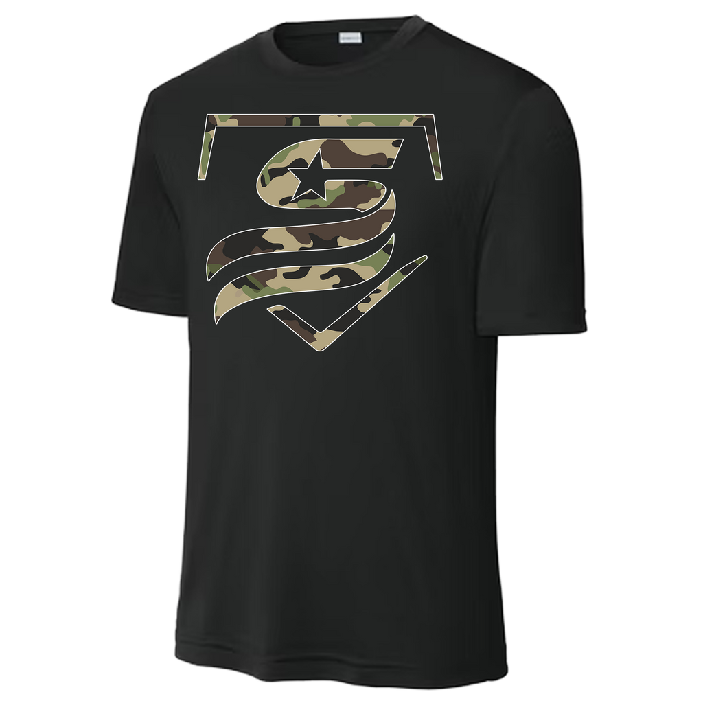 USSSA Army Camo Dri-Fit Crew Neck