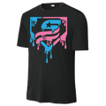 USSSA Cotton Candy Drip Dri-Fit Crew Neck
