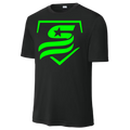 USSSA Neon Green Dri-Fit Crew Neck