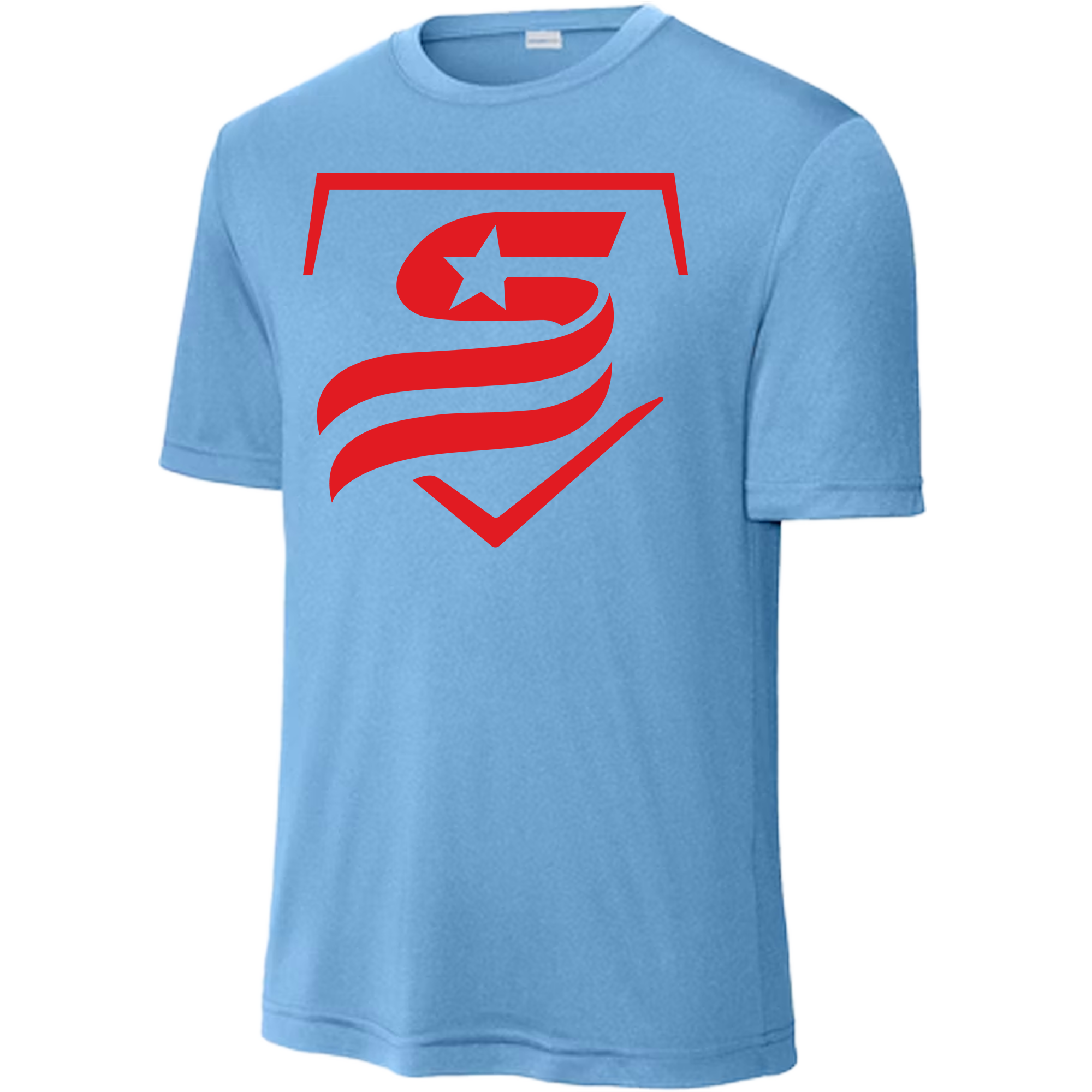 USSSA Red Dri-Fit Crew Neck