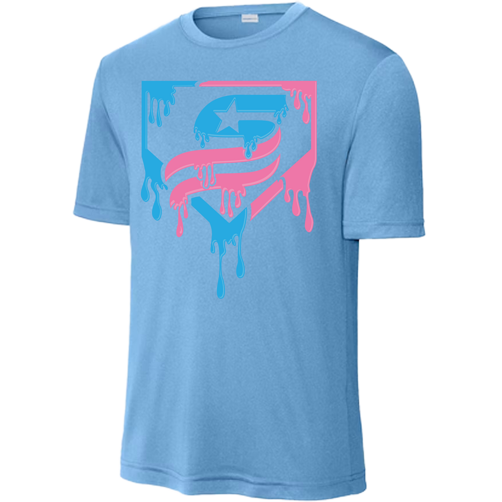 USSSA Cotton Candy Drip Dri-Fit Crew Neck