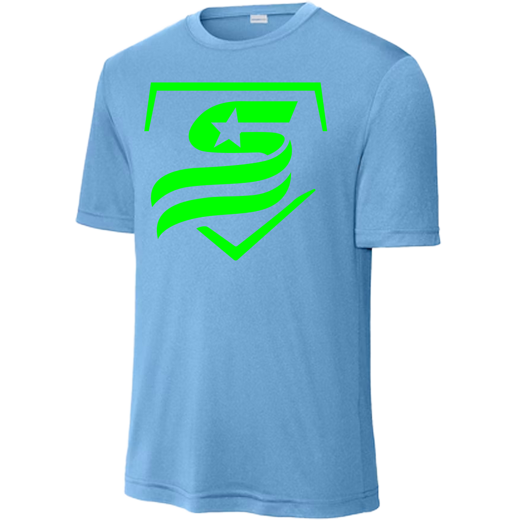 USSSA Neon Green Dri-Fit Crew Neck