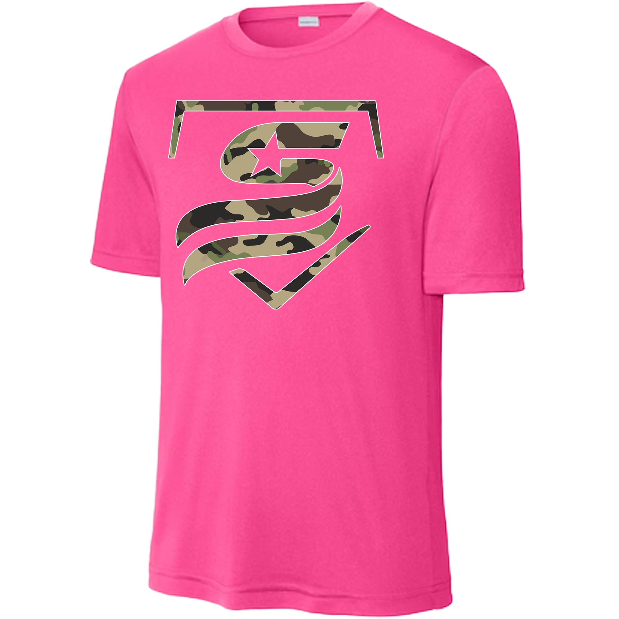 USSSA Army Camo Dri-Fit Crew Neck