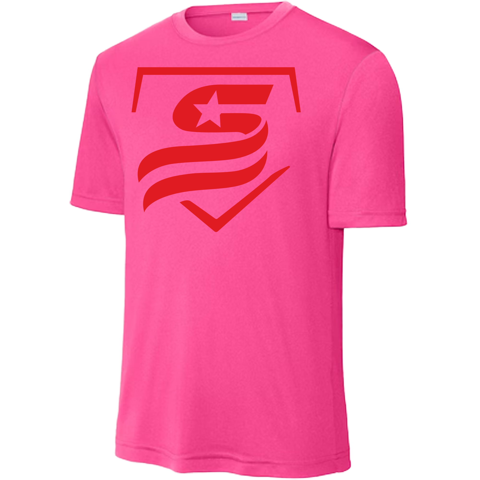 USSSA Red Dri-Fit Crew Neck