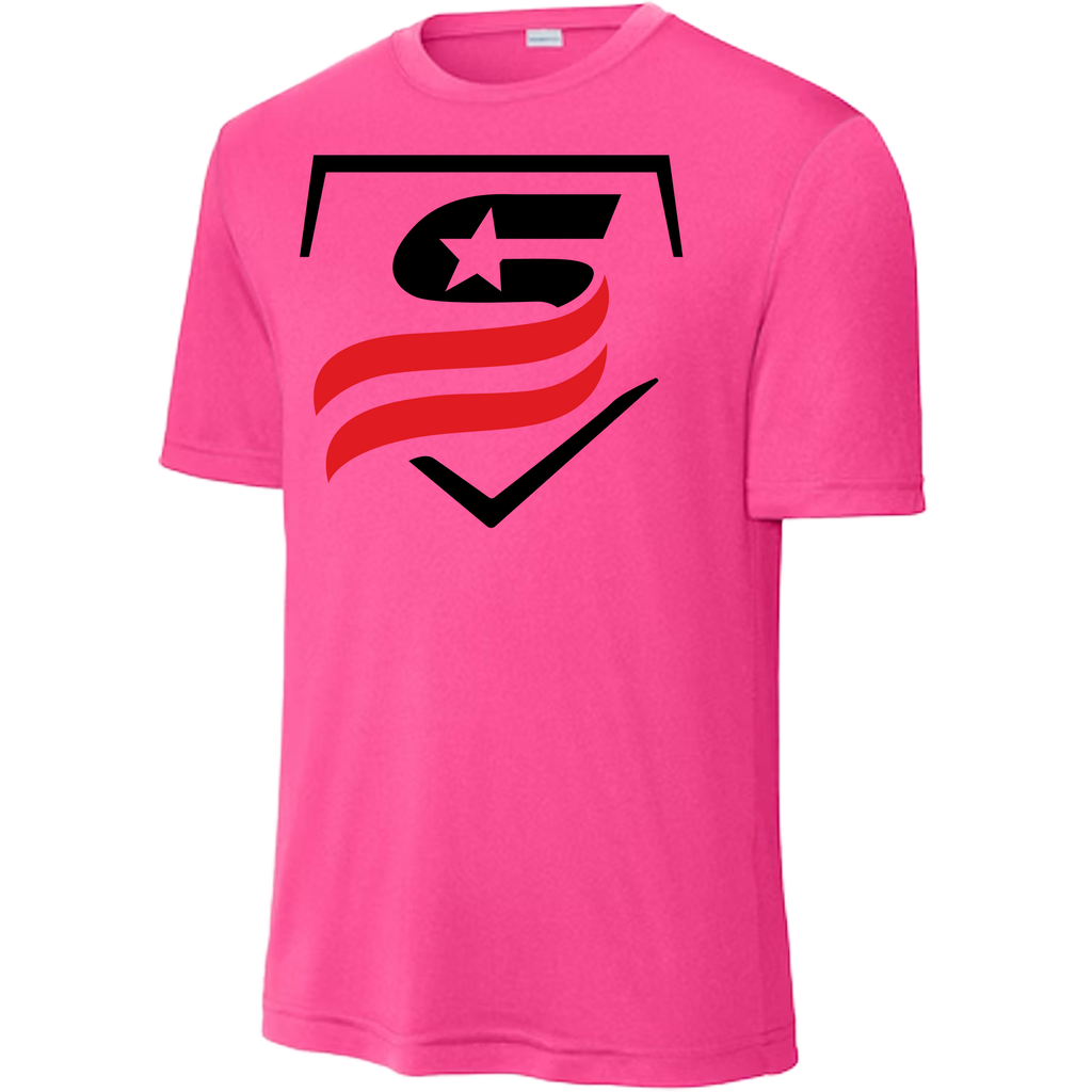 USSSA Black Iconic Dri-Fit Crew Neck