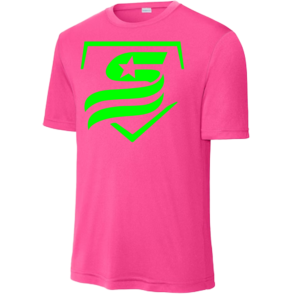 USSSA Neon Green Dri-Fit Crew Neck