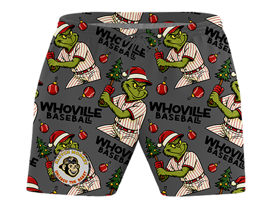 Whoville Baseball Shorts