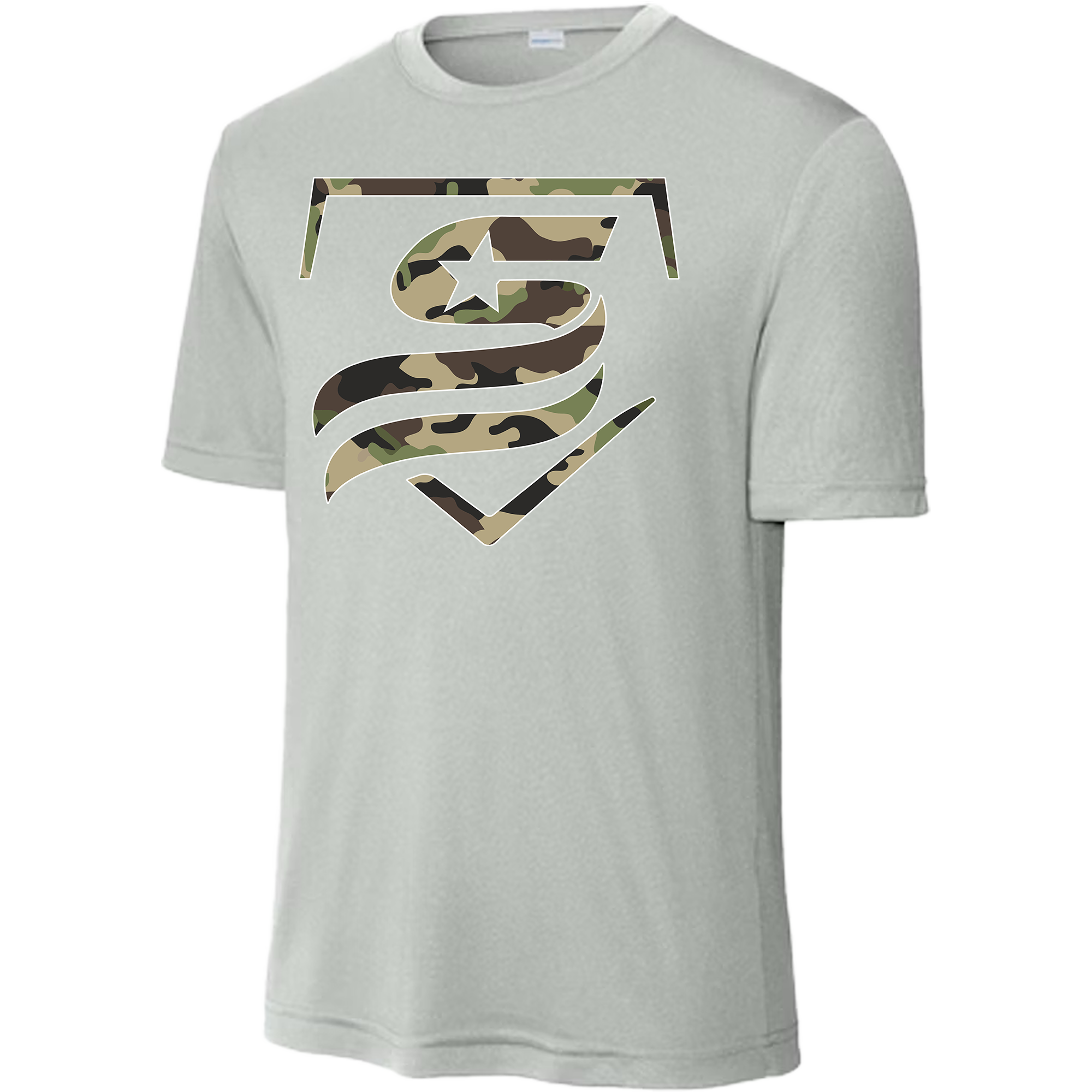 USSSA Army Camo Dri-Fit Crew Neck