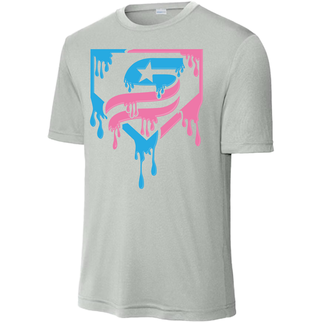 USSSA Cotton Candy Drip Dri-Fit Crew Neck