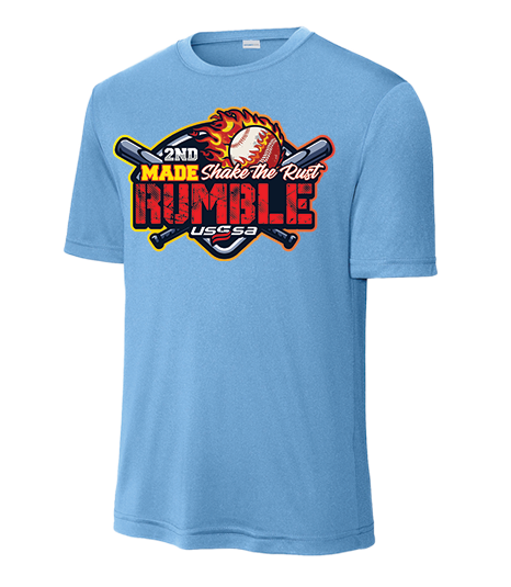 Shake the Rust Rumble Tournament Shirt