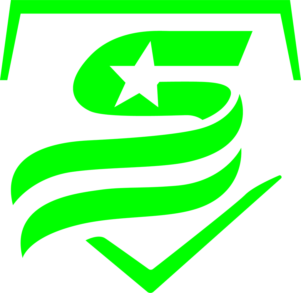 USSSA Neon Green Dri-Fit Crew Neck