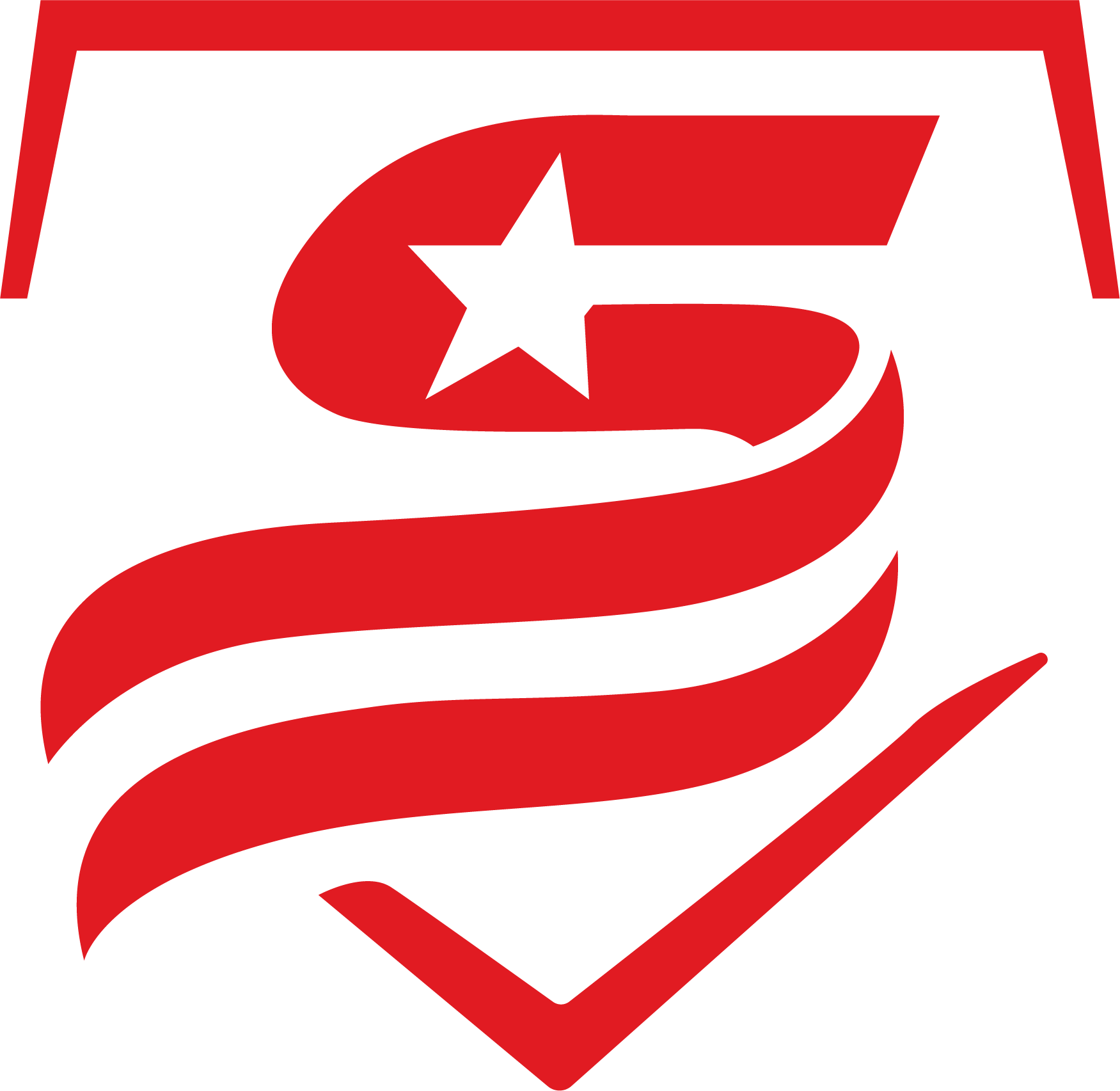 USSSA Red Dri-Fit Crew Neck