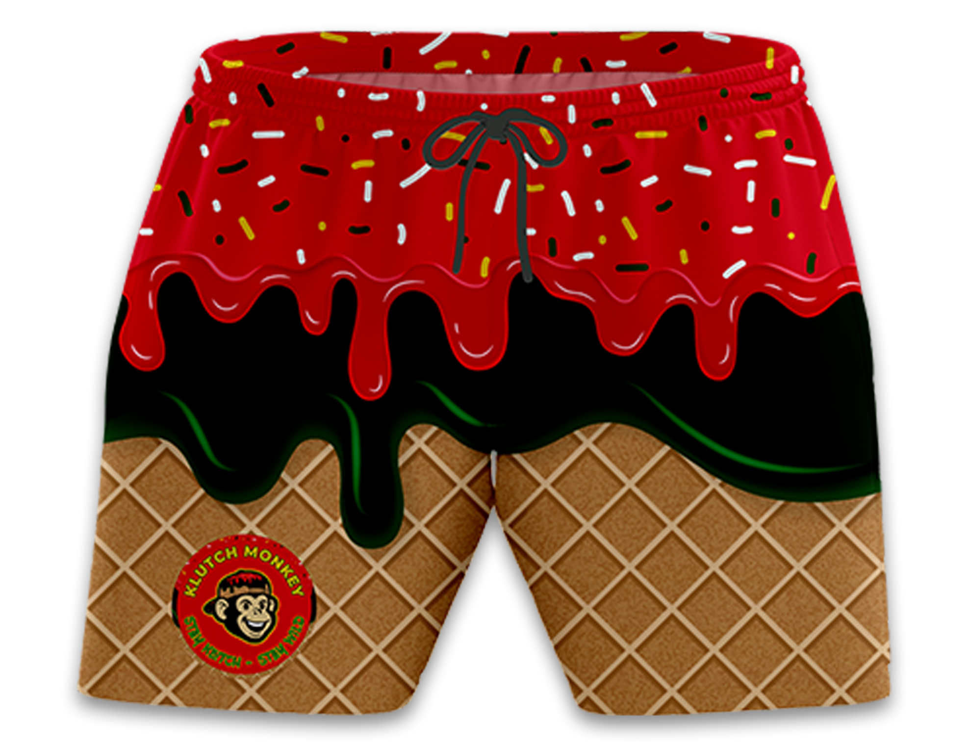 Christmas Drips Shorts