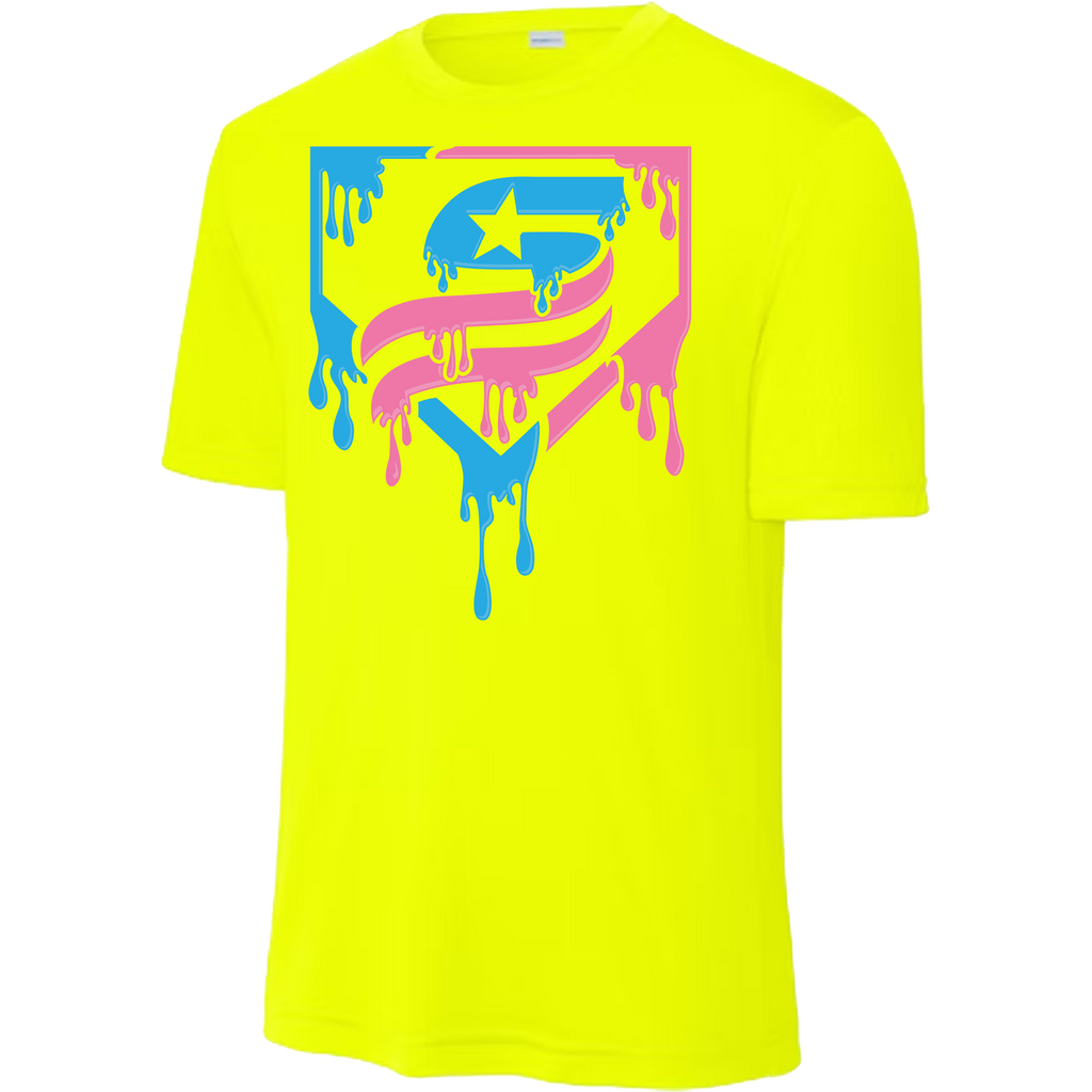 USSSA Cotton Candy Drip Dri-Fit Crew Neck